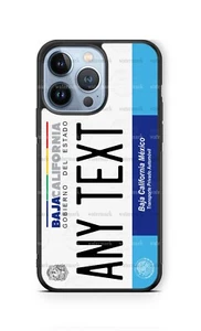Baja California 2017 Custom Mexico License Plate Phone Case fits iPhone Samsung - Picture 1 of 11