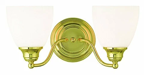 Livex 50297-91 14 in. 4 Light Candelabra Base Brushed Nickel Flush Mount Ceiling Cover
