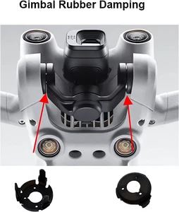 Gimbal Rubber Damper for DJI Mini 3 Pro Gimbal Shock-absorber Ball Short - Picture 1 of 9