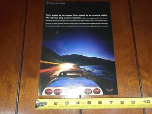 2001 CORVETTE ORIGINAL AD - Picture 1 of 12