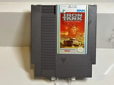 Iron Tank The Invasion of Normandy - 1988 Nintendo Game - Cart Only - TESTED! - Image 1 of 4