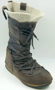 Moon Boot The Original Tecnica Women's Boots Sz 6 M Brown Winter Boots Shoes - Picture 1 of 12