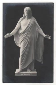 1900s Antique Postcard Blessing of Christ Sculptures Church Russian Old card - Picture 1 of 2
