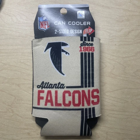ATLANTA FALCONS SOFT FOAM CAN BOTTLE KOOZIE COOZIE COOLER HOLDER Cover