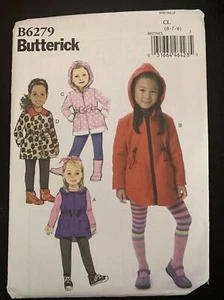 Giubbotto e giacca bambina Butterick fantasia bambino taglia 6 7 8 B6279 cappotto - Foto 1 di 2