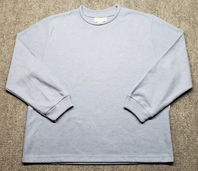 Studio Works Sweater Womens XL Blue Heathered Pullover Long Sleeve Crew Neck New - Image 1 of 4