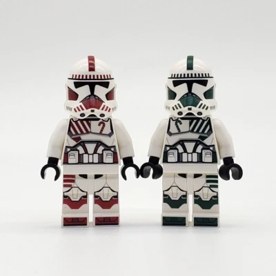 Grandpa Clone Customs Christmas 2023 Clone Trooper Minifigure Set GCC Lego Parts - Image 1 of 2