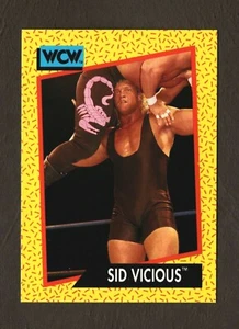 1991 Impel WCW Wrestling Trading Card #26 – Sid Vicious - Picture 1 of 2