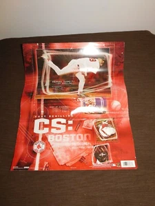 16X20 2005 COSTACOS BASEBALL MLB BOSTON RED SOX CURT SCHILLING CARDBOARD POSTER - Picture 1 of 10