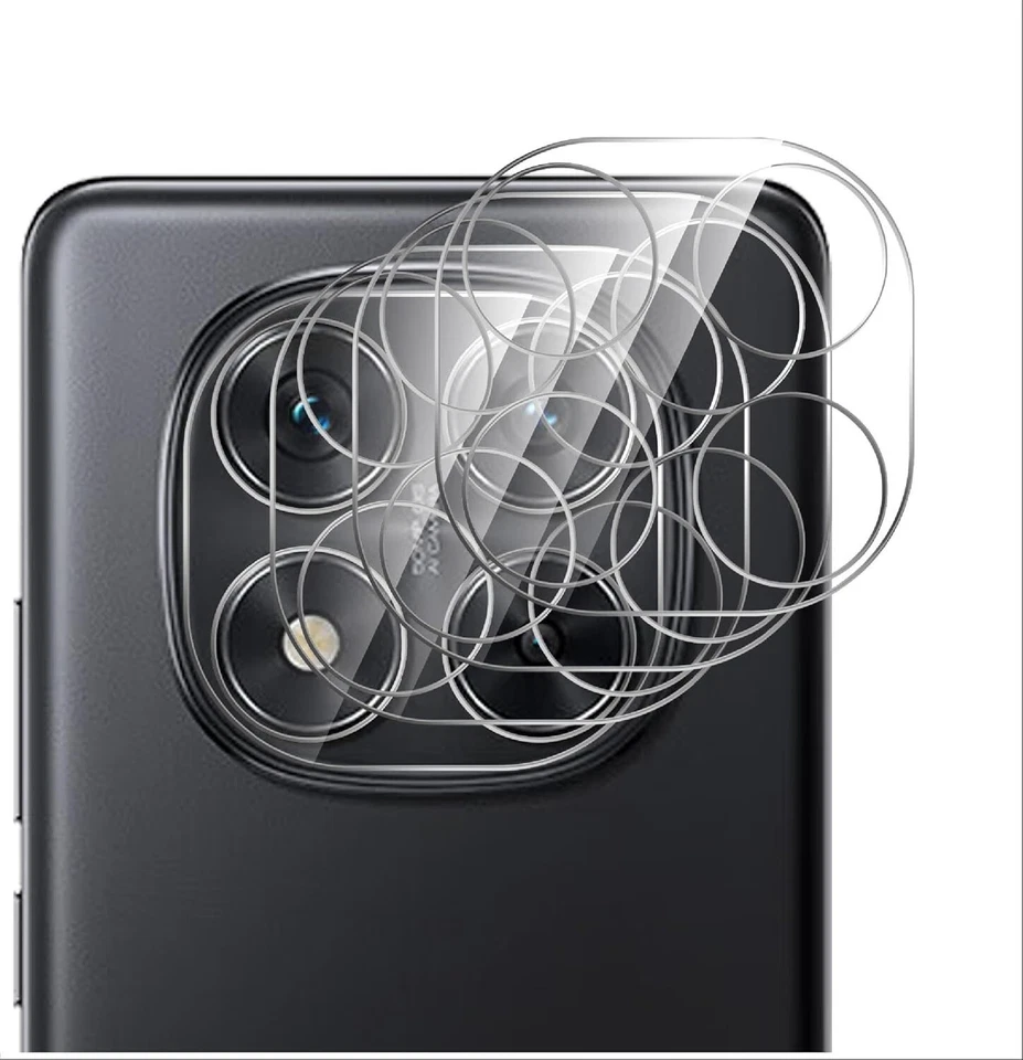For Xiaomi Redmi Note 14 Pro 4G Camera Lens 9H Protector Rear Glass Cover - Image 1 of 4