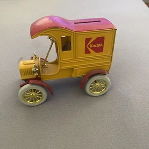ERTL 1905 Kodak Delivery Car Diecast Bank with Key 1/25 Scale. - Picture 1 of 5