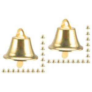 Set of 2 Trumpet Bell Baby Craft Hanging Bells Decorative Pendant - Zdjęcie 1 z 12
