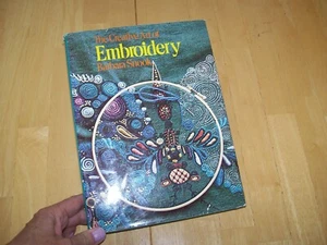 Vintage The Creative Art of Embroidery Barbara Snook 1972 Designs Patterns - Picture 1 of 9