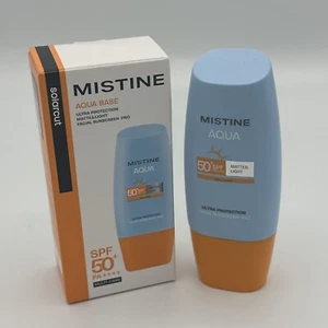 MISTINE Aqua Base Ultra Protection Matte & Light Facial Sunscreen Pro SPF50 40ml - Picture 1 of 6