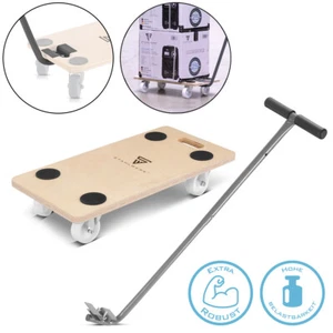 STAHLWERK Rollwagen mit Handgriff bis 250 kg 58x29 cm Rollbrett Transportroller - Bild 1 von 14