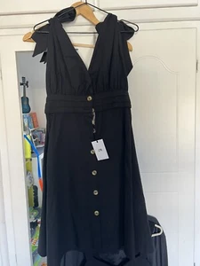 LPA Linen Dress In Size S RRP£160 - Picture 1 of 10