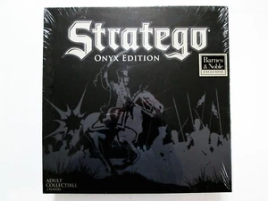 NEW Sealed Stratego Onyx Edition Hasbro Collectible Edition Strategy Board Game - Picture 1 of 4