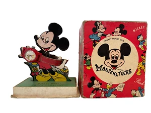 Vintage Walt Disney Productions Mickey Mouse Club Mouseketeers Armbanduhr Box - Bild 1 von 3