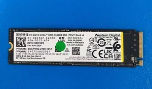 Dell 8D3R2 Western Digital SN810 2TB SDCPNRZ-2T00-1012 2280 NVMe SSD - Picture 1 of 3