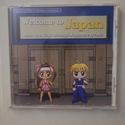 WELCOME TO JAPAN Meet the Ninja through Japanese Scrolls~CD-ROM WIN/MAC --VG - Image 1 of 3