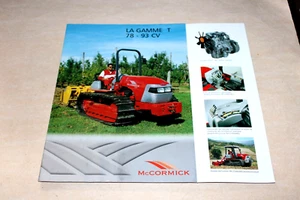 Prospekt Traktor MAC CORMICK IH Raupe 78 Traktor Traktor Prospekt Brochure - Bild 1 von 1