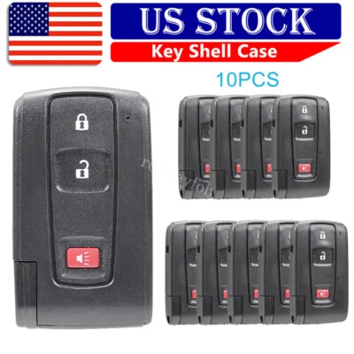 Lote 10 repuestos para Toyota Prius 2004-2009 llavero carcasa remota MOZB21TG Foto 1 de 4