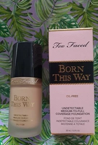 Too Faced Born This Way Oil Free Face Foundation Ivory 30 ML New in Box. - Picture 1 of 4