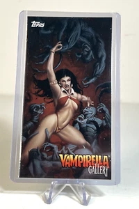 1995 Topps Vampirella Promo Card P-2 mit Top Loader 🔥Tall Design Trading Card! - Bild 1 von 3