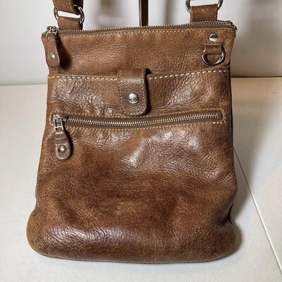 ROOTS CANADA CROSSBODY BAG Brown LEATHER - Image 1 of 4