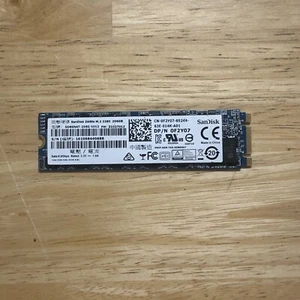 SanDisk Z400s 256GB M.2 SATA 2280 SSD SD8SNAT-256G-1012 Dell 0F2Y07 - Picture 1 of 2