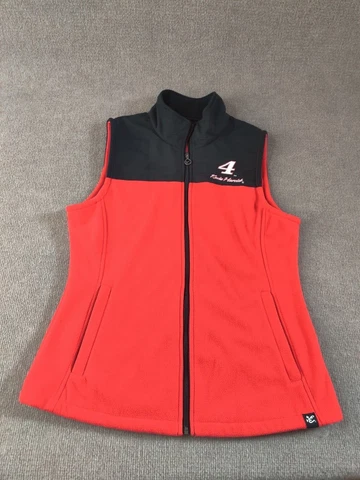 Kevin Harvick #4 Full Zip Sweater Vest M Chase Authentics NASCAR Ford Mustang Cover