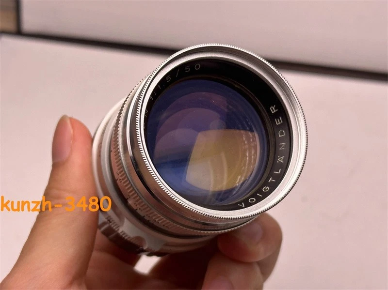 Filter Adapter Ring For Voigtlander Nokton 45mm-43mm 45mm-46mm Aluminium Ring  - Image 1 of 4