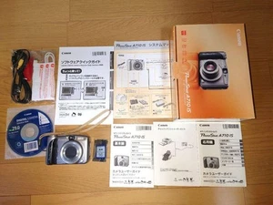 Canon PowerShot A710 IS Compact digital camera AA battery powered with SD card - Picture 1 of 13