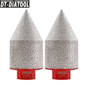 Juego de 2 brocas de bisel biselado de diamante para fresar baldosas de cerámica cortadas de 35 mm - Imagen 1 de 9