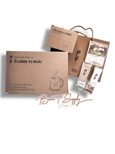 PHELA-OOLONG LECHE DE JAZMÍN RELLENO PAPEL CAFÉ 10 manojos - Oolong Nhai Sua Tra Sua - Imagen 1 de 1