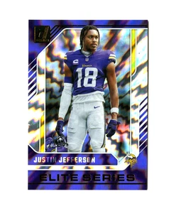2024 Donruss Football Justin Jefferson *Elite Series* #30 Minnesota Vikings - Picture 1 of 2