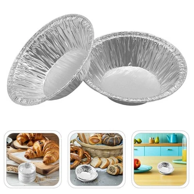  500 pezzi di teglia per crostate: mini stampi in alluminio per dolci, crostate - Immagine 1 di 4