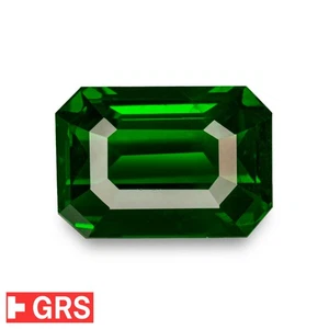 GRS Certified KENYAN Tsavorite Garnet 3.62 Ct. Natural Untreated ROYAL GREEN - Picture 1 of 5