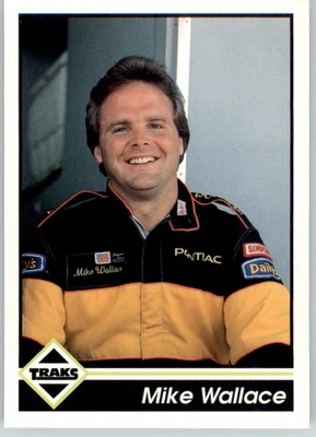 Mike Wallace - 1992 Traks - #152 - Racing - Image 1 of 2