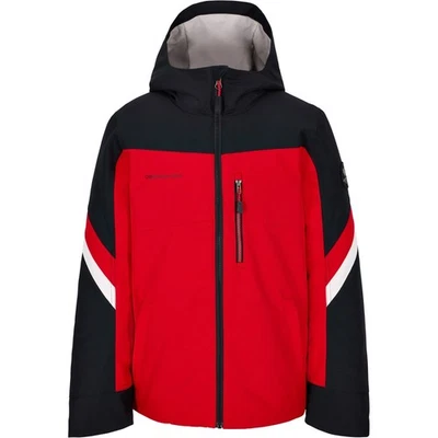Chaqueta aislante OBERMEYER Fleet para niños - ROJO FRESCO - 41103 - Abrigo de esquí para nieve Foto 1 de 4