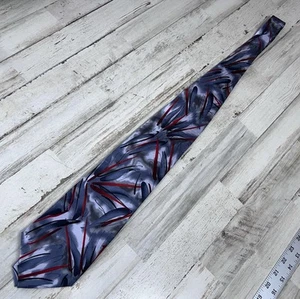 J. Garcia Herrenkrawatte mehrfarbig Querformat mit Auge Dreiundvierzig 100 % Seide - Bild 1 von 9