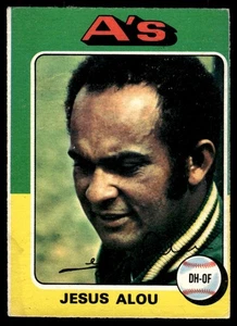 1975 O-Pee-Chee Jesus Alou Oakland Athletics #253 - Picture 1 of 2