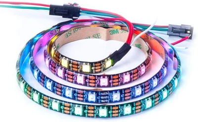 WS2812E Fili in Lega ECO RGB 5050SMD Indirizzabile Individualmente 1M 60Pixel PC - Immagine 1 di 4