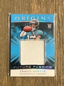 Travis Hunter 2025 Panini Origins Future Fabrics Rookie RC Patch /99 - Picture 1 of 2