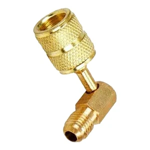 90-Grad-Winkelstecker-Adapter für R410A Mini-Split-System HVAC Kältetechnik zx - Picture 1 of 4