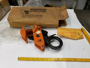 Renfroe M M Morsetto di Sollevamento 1/2 Ton Apertura da 3/4 a 1-1/2". NUOVO SURPLUS - Foto 1 di 5