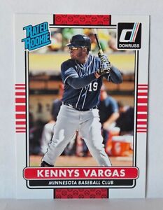 2015 Donruss #36 Kennys Vargas RC Minnesota Twins