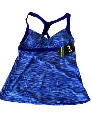  Camiseta regata TYR tamanho grande Sonoma gola V corrida natação ao ar livre ativa - Imagem 1 de 4