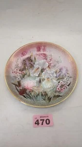 VTG Symphony of Shimmering Beauty Series IRIS QUARTET Plate by Lena Liu 1991 - Picture 1 of 10