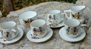 Ancienne dinette en porcelaine poupée jouet décor enfants - Photo 1/4
